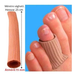 Gehwol lábujjvédő szövet-gél gyűrű – 15 mm x 25 cm tehermentesítés