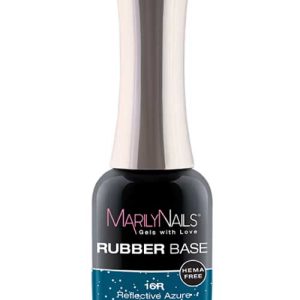 Rubber Base - Reflective azur