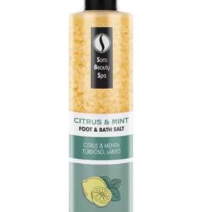Frissítő Fürdősó és Lábáztató Só – Citrus & Menta – 330 g