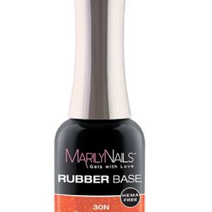 Rubber Base - Sparkle orange