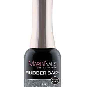 Rubber Base - Reflective silver